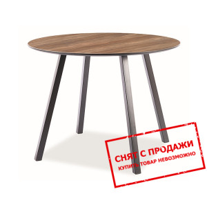 Стол обеденный Signal Oakland 100 Орех/черный...